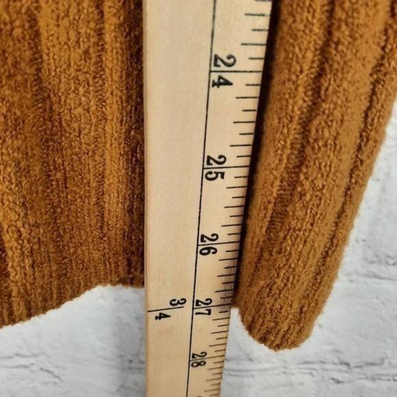 Free People Turtle Neck Ribbed Long Sleeve Sweater - Picture 13 of 13